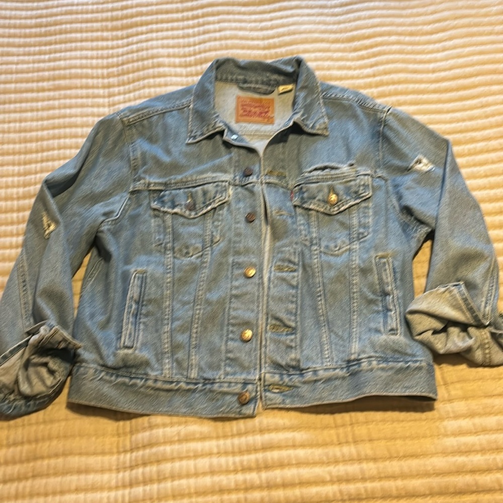 Levi’s XL Distressed denim jacket